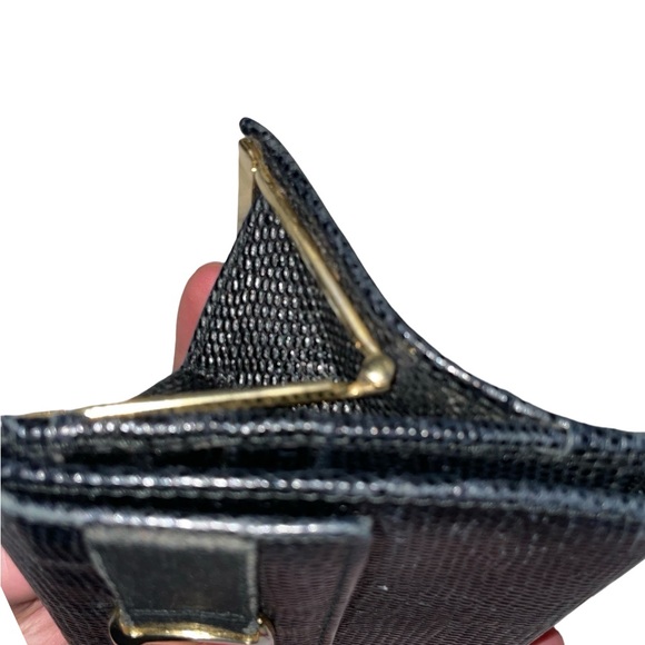 Salvatore Ferragamo Vintage Vara Bow Compact Wallet with Kiss Lock - Picture 8 of 16